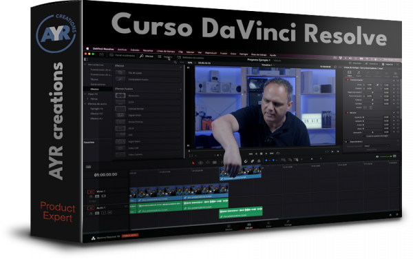 Curso de DaVinci Resolve Esencial Plus