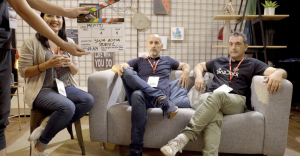 YouTube Space Brasil, con Sonia, Alicia y Óscar Marrón