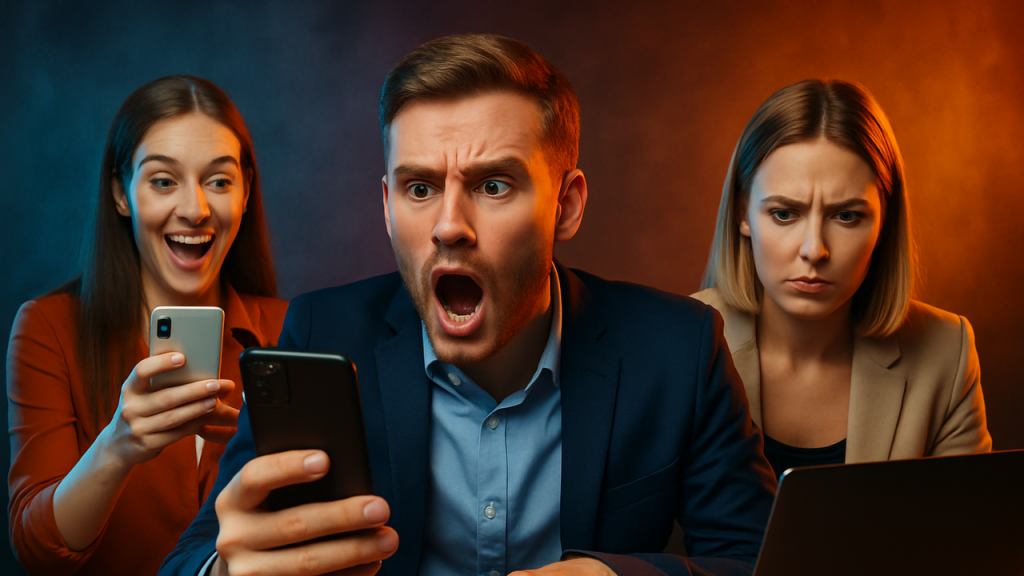 "Reels vs Shorts vs TikToks: ¿Son Realmente Diferentes?" Comparativa técnica y estratégica de los formatos de video corto. Videos de personas grabando con móviles, editando, contenido dinámico.