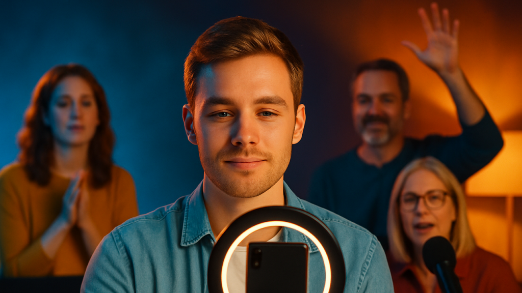 El Fenómeno de Los Lives: Cómo La Transmisión en Vivo Acercó El Mundo" Celebra cómo los Lives (Instagram, Facebook, YouTube, TikTok) revolucionaron la conexión humana permitiendo interacción en tiempo real a escala global. Explica casos de uso inspiradores: artistas ofreciendo conciertos gratuitos llegando a millones, educadores dando clases en vivo respondiendo preguntas instantáneamente, marcas humanizándose mostrando personas reales detrás, eventos globales transmitidos democráticamente. Detalla el impacto positivo durante pandemia: Lives mantuvieron conexión humana cuando estábamos físicamente separados, negocios sobrevivieron vendiendo vía Live Shopping, familias se reunieron virtualmente. Los Lives probaron que la tecnología puede genuinamente acortar distancias y crear momentos compartidos auténticos entre millones simultáneamente.