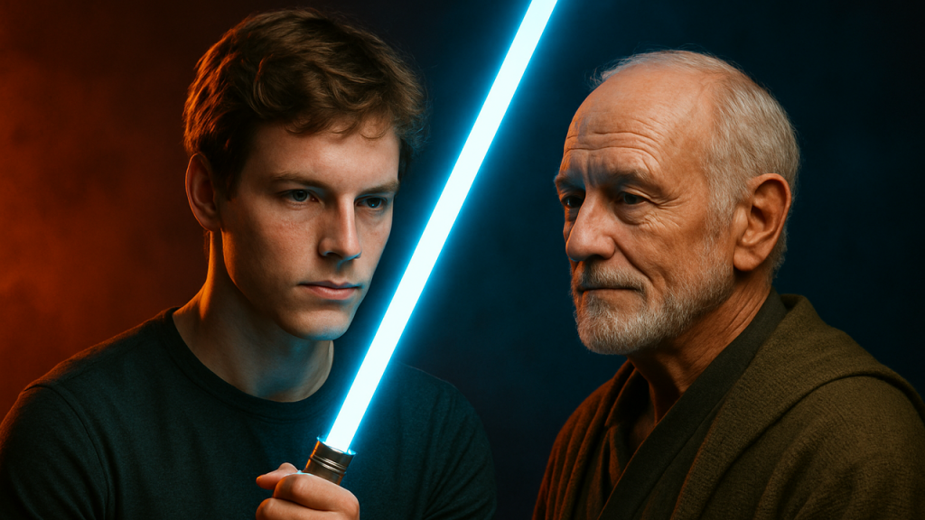 Sobre el enfoque en el cliente Título: Deja de ser el héroe de la historia: Tu cliente es Luke Skywalker, tú eres Yoda. Descripción: Un cambio de perspectiva fundamental para motivar las ventas. Muchas empresas fallan porque hablan de lo geniales que son (el héroe). El artículo explica que para triunfar, debes hacer que el cliente se sienta el protagonista que tiene un problema, y tu empresa es solo el guía (Yoda) que le da la herramienta (el sable láser/tu producto) para ganar. Motiva a dejar el ego empresarial de lado para servir mejor.