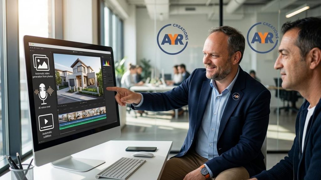 Resalta cómo VideoINMO elimina la necesidad de contratar agencias, equipos o conocimientos técnicos, transformando la producción audiovisual en un proceso interno y asequible. Destaca el ahorro económico y operativo para agentes independientes, agencias y promotoras gracias a la generación automática de vídeos, voz en off con IA, subtítulos y entrega en formatos listos sin software adicional. Menciona la escalabilidad y los planes por volumen que permiten producir grandes catálogos de propiedades sin aumentar plantilla ni costes fijos. Tono persuasivo y directo: invita a probar la solución sin riesgo con la prueba gratuita de 2 vídeos para comprobar el ahorro y la autonomía desde el primer inmueble.