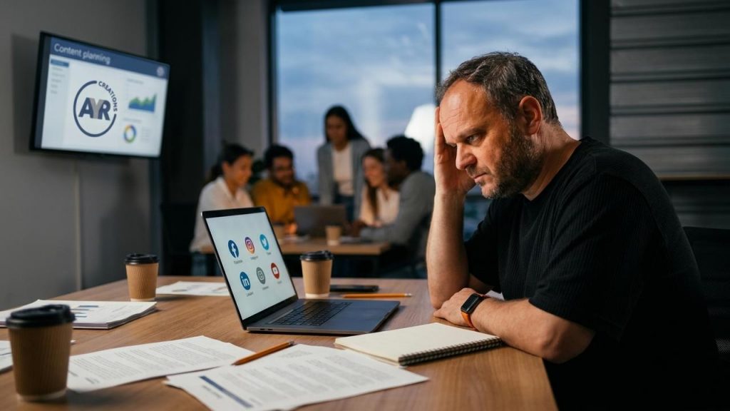 10. Evitar la parálisis por creación de contenido Título: El fin del folio en blanco: Cómo tener las redes de tu empresa activas sin esclavizarte. Descripción: Este enfoque se dirige al agotamiento mental que sufren los empresarios al intentar pensar qué publicar cada semana. El truco para no abandonar las redes es cambiar el enfoque: en lugar de estresarte intentando crear posts promocionales perfectos, es más efectivo y rentable ofrecer píldoras de conocimiento, curiosidades del mundo o dosis de motivación que conecten a nivel humano. Al final, se recuerda que la manera definitiva de eliminar esa parálisis y asegurar que tus redes trabajen para ti las 24 horas es contratando nuestro servicio de Presencia en Redes Sociales, liberándote por completo de la creación de contenido.