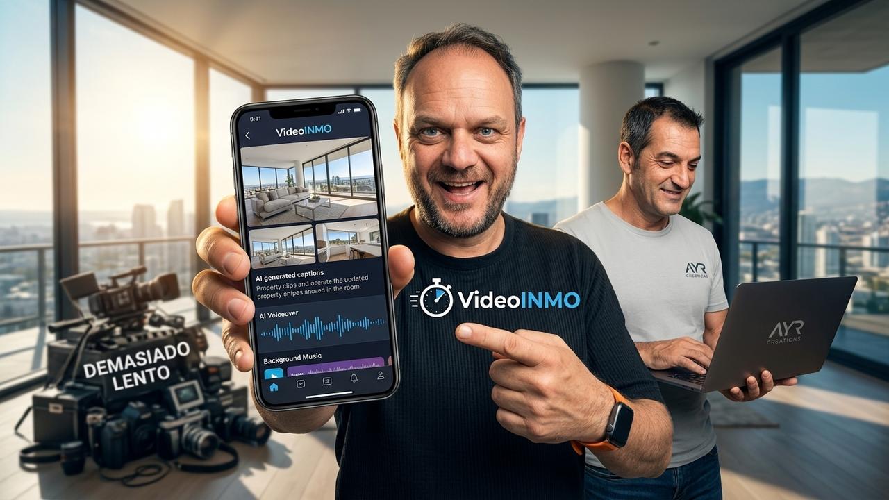 Cómo transformar una ficha en un vídeo inmobiliario profesional en minutos