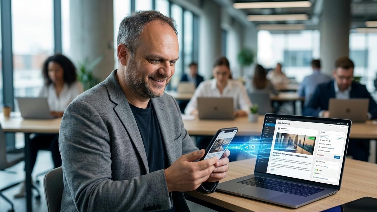 Cómo Noticias Automáticas mantiene tu blog WordPress activo sin esfuerzo
