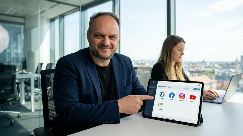 Plantea el ángulo de ofrecer redes sociales como “extra incluido” en webs, campañas o asesorías, sin que el partner tenga que